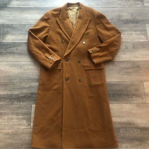 HUGO BOSS 100% virgin lambswool trench coat